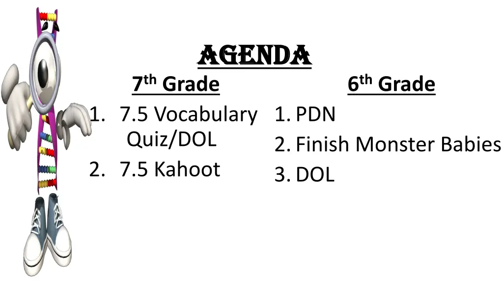 agenda agenda