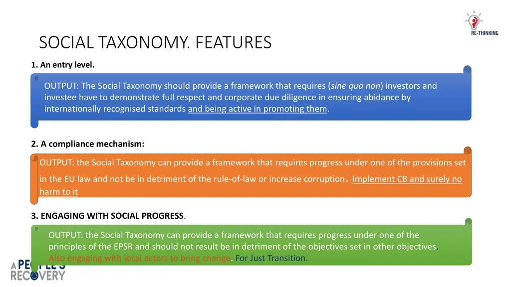 social taxonomy features