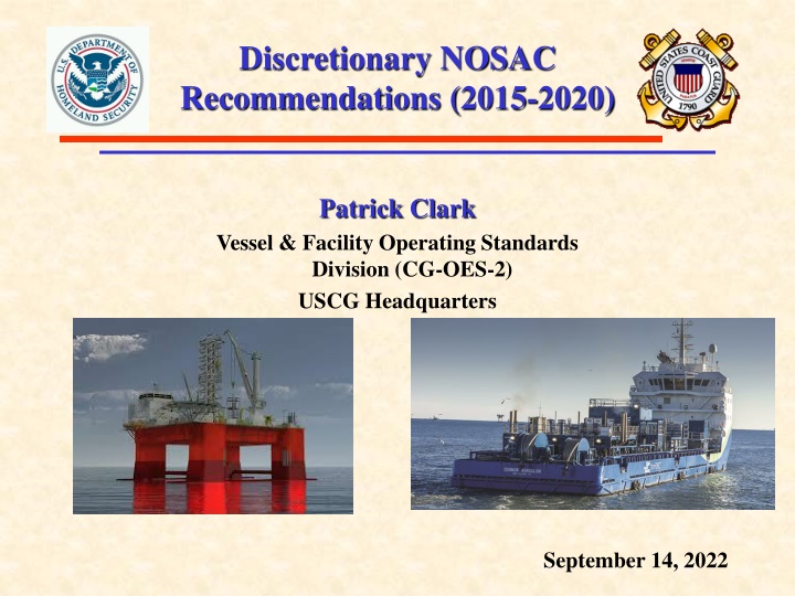discretionary nosac recommendations 2015 2020