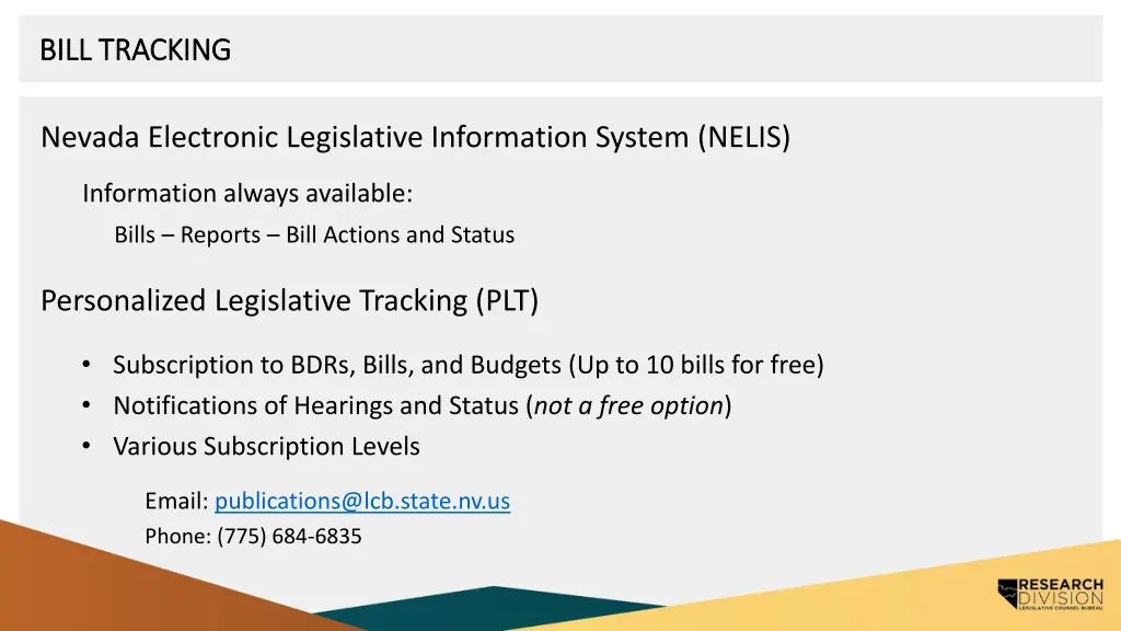 bill tracking bill tracking