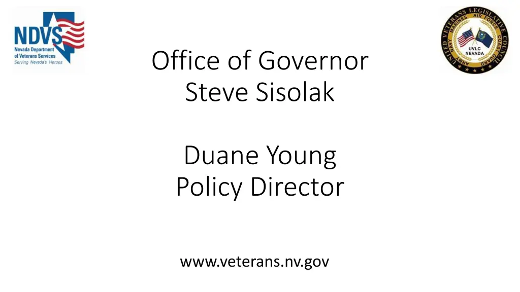 office of governor steve sisolak