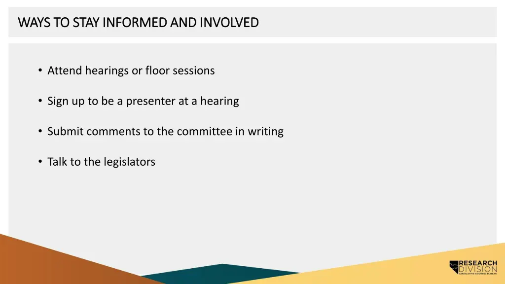 ways to stay informed and involved ways to stay 1