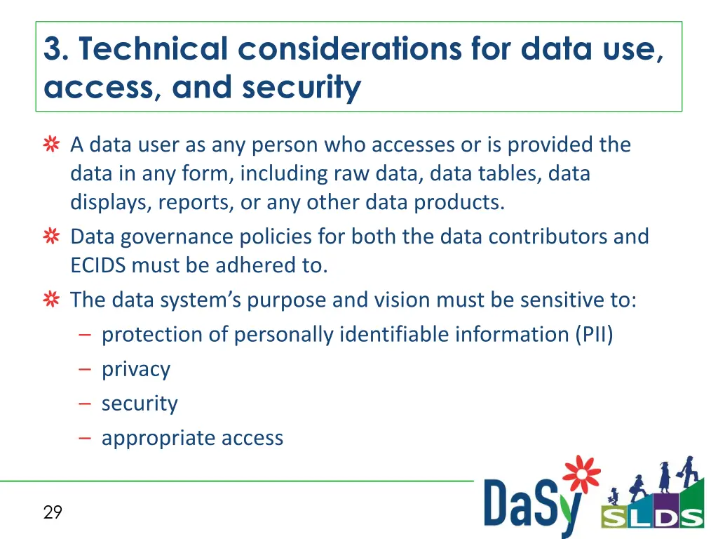 3 technical considerations for data use access