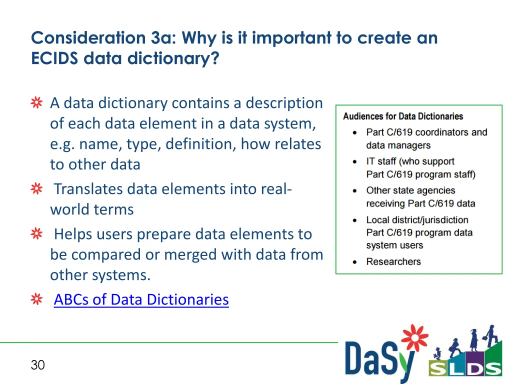 consideration 3a why is it important to create