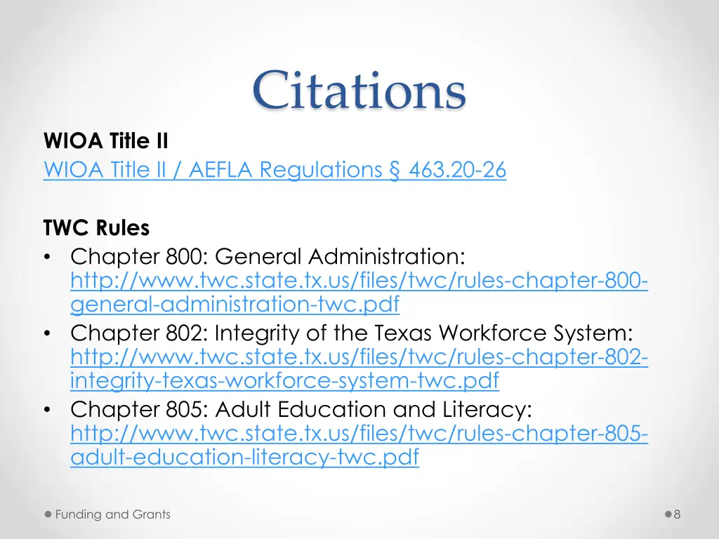 citations