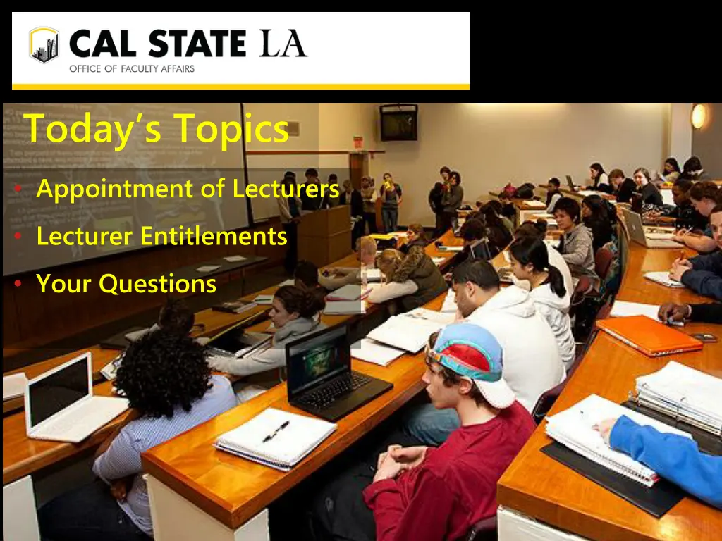 today s topics