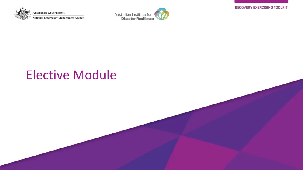 elective module