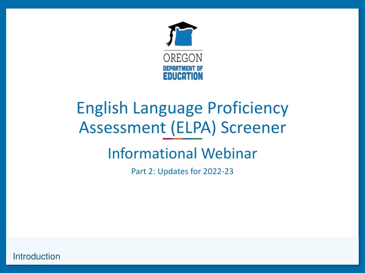 english language proficiency assessment elpa