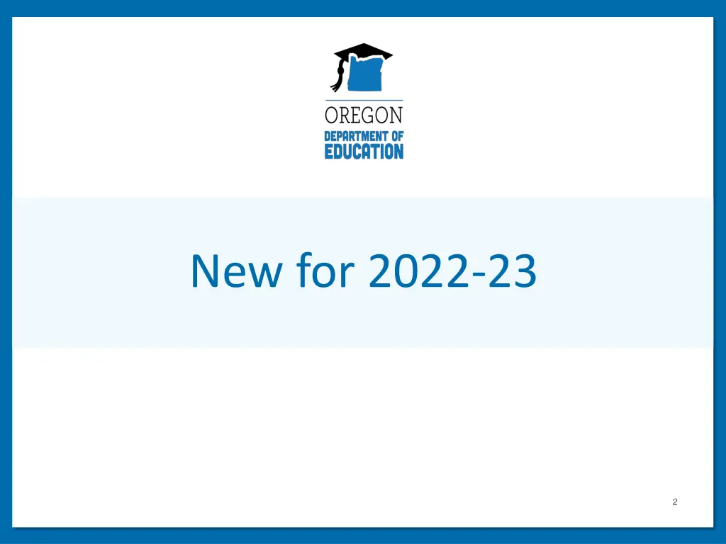 new for 2022 23