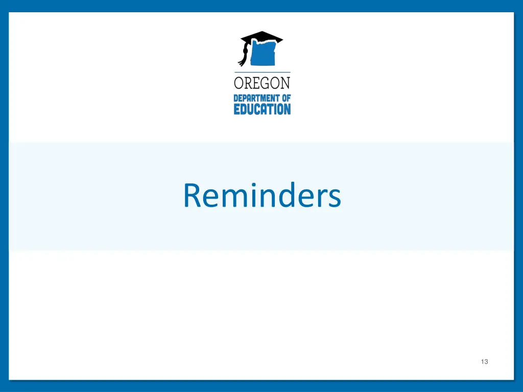 reminders