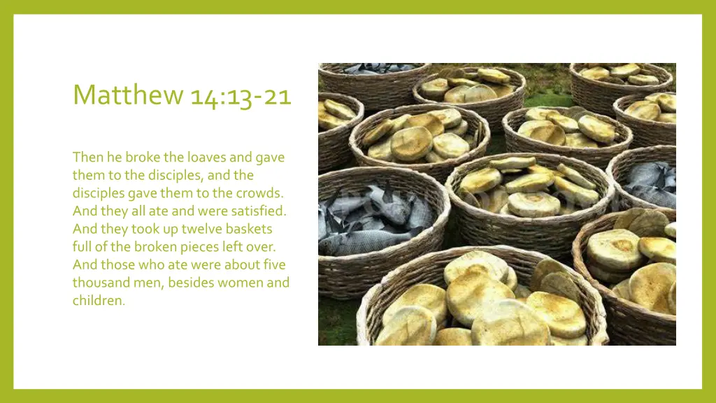 matthew 14 13 21