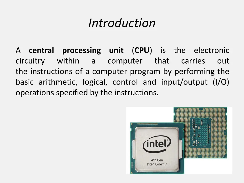 introduction