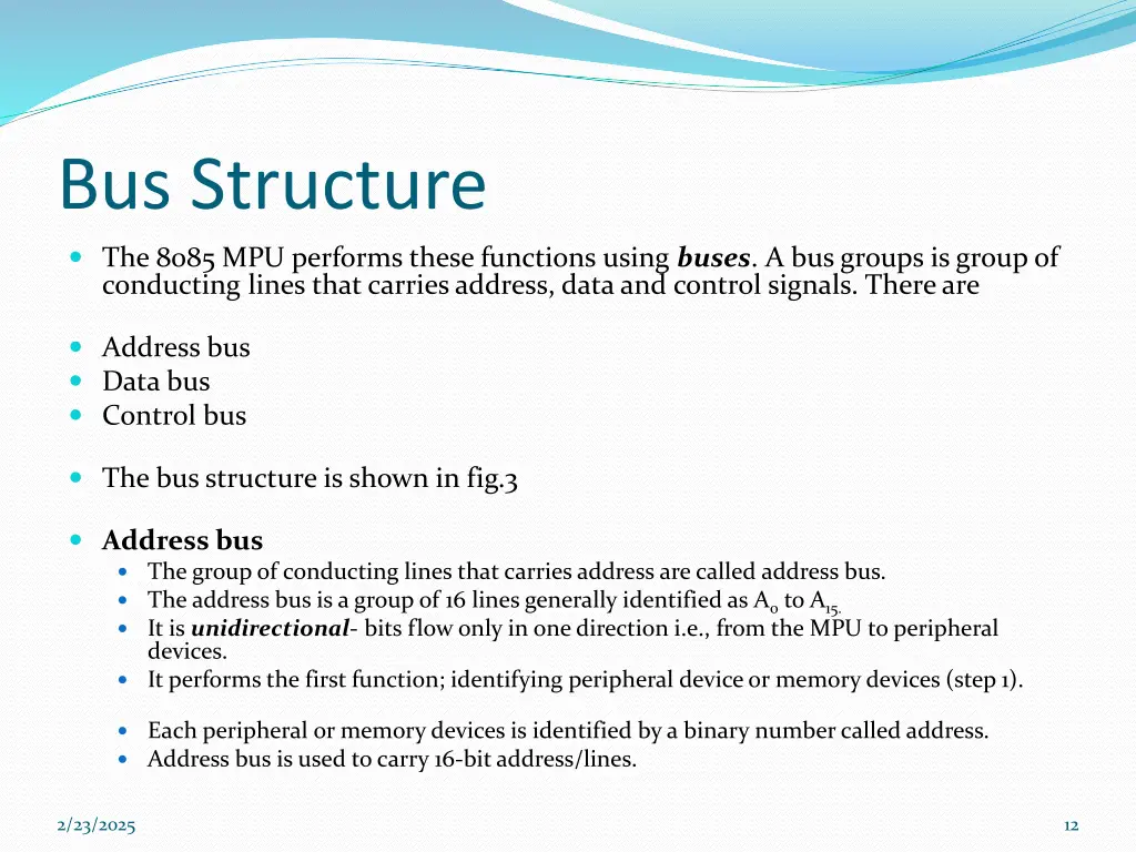 bus structure