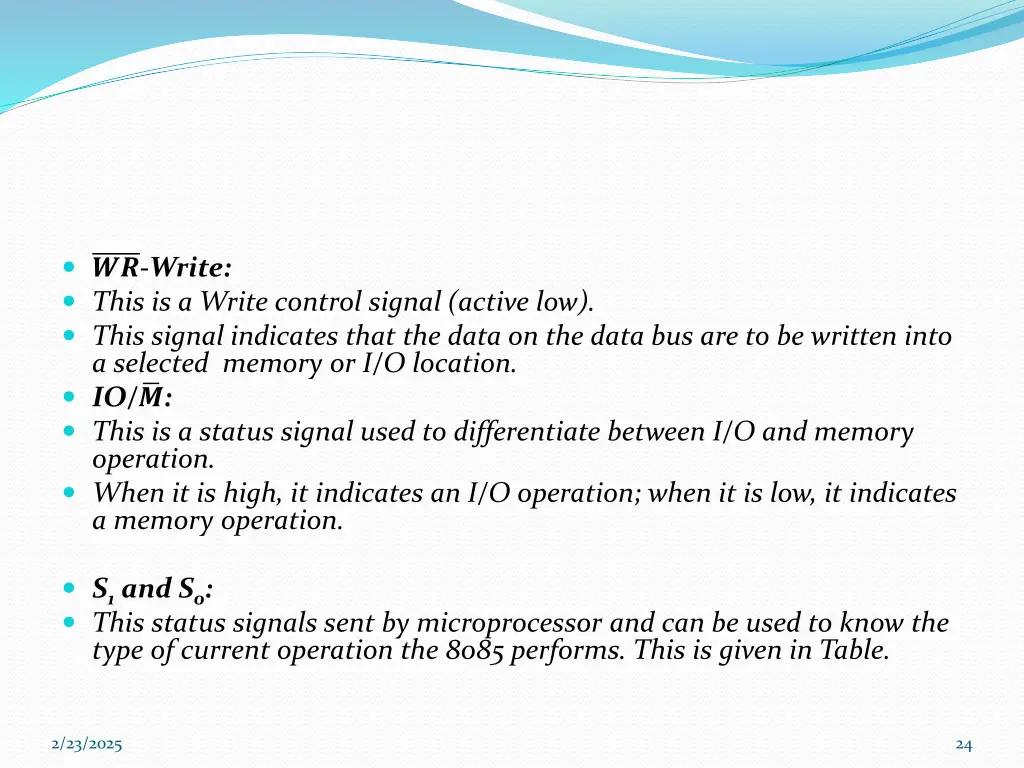 write this is a write control signal active