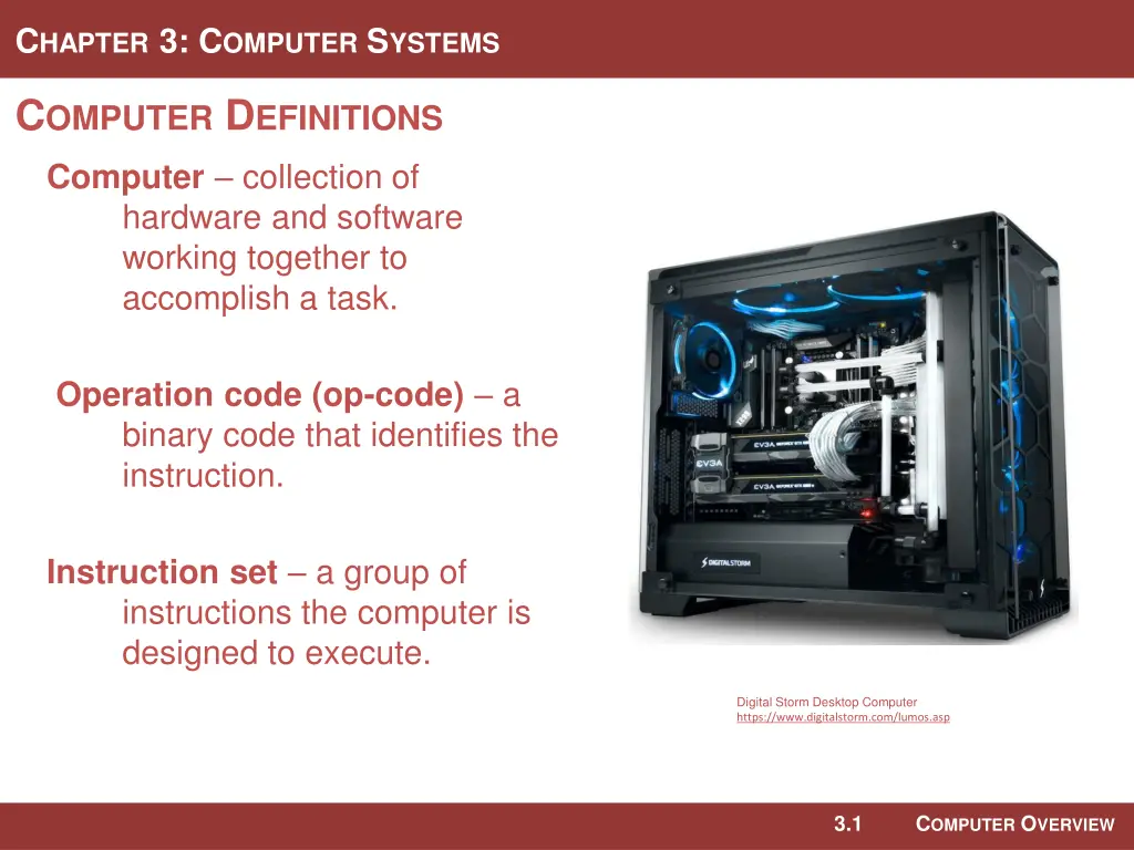 c hapter 3 c omputer s ystems 1