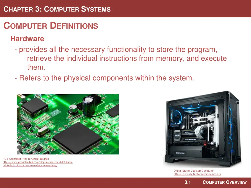 c hapter 3 c omputer s ystems 3