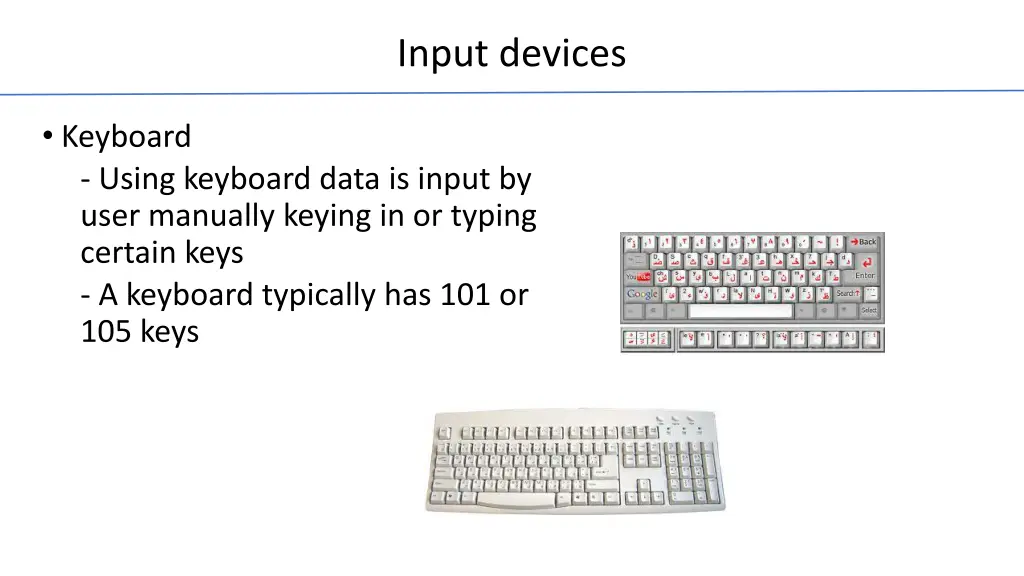 input devices