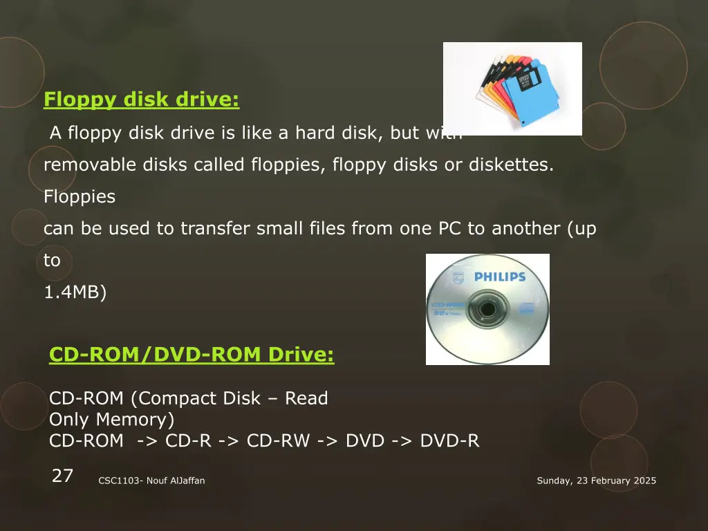 floppy disk drive