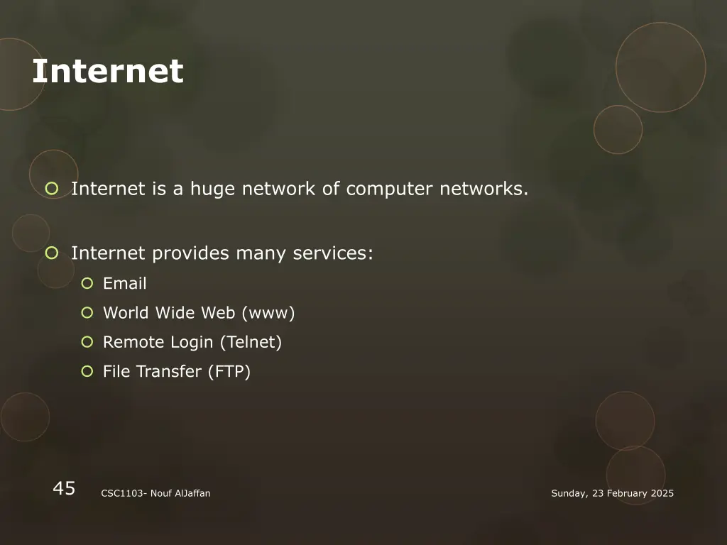 internet