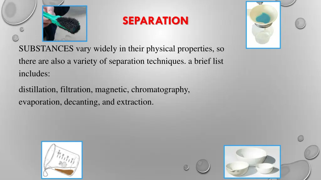 separation