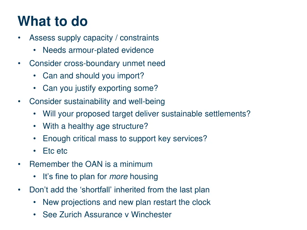 what to do assess supply capacity constraints
