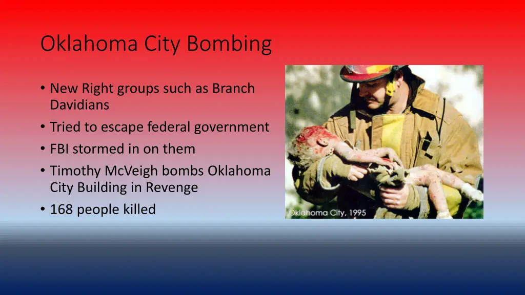 oklahoma city bombing