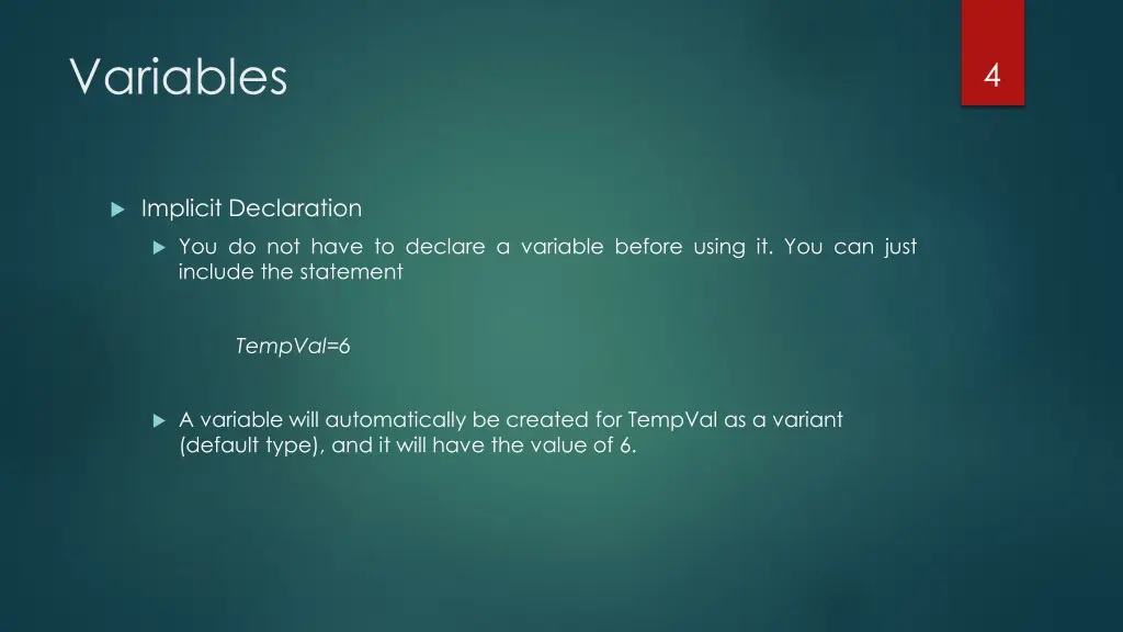 variables 2