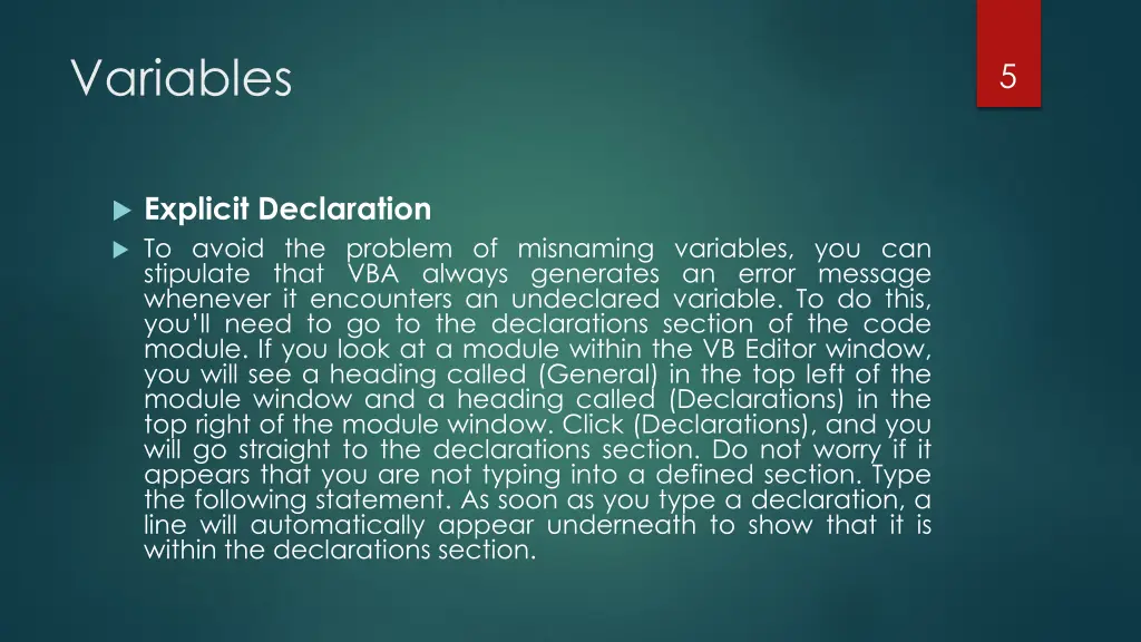 variables 3