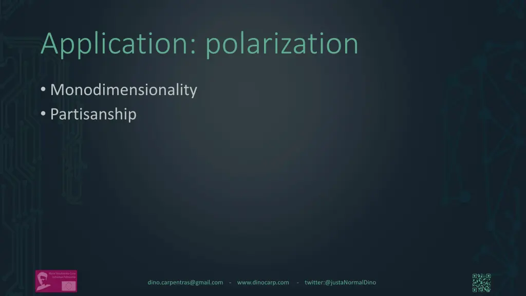 application polarization