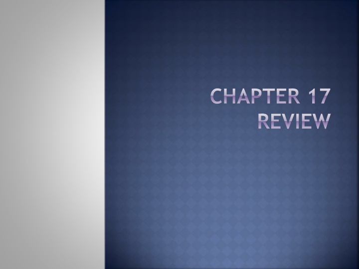 chapter 17 review
