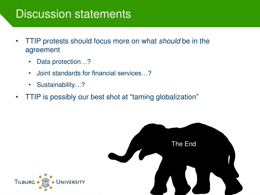 discussion statements