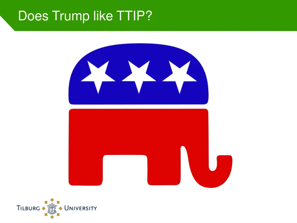 does trump like ttip