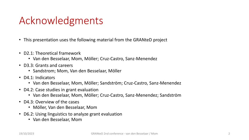 acknowledgments