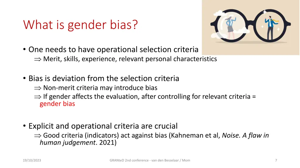 what is gender bias