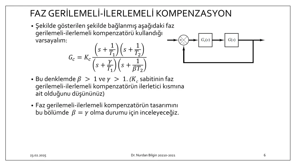 faz ger lemel lerlemel kompenzasyon