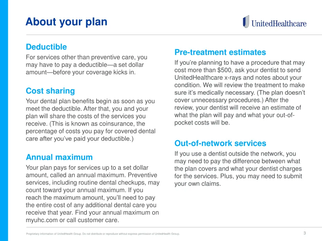about your plan
