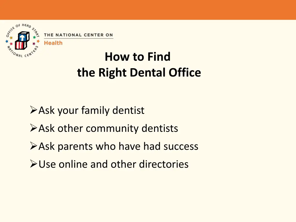 how to find the right dental office
