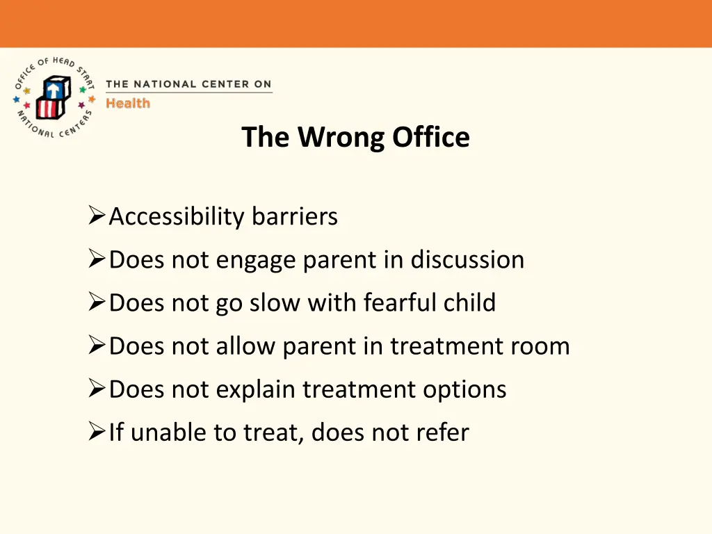 the wrong office