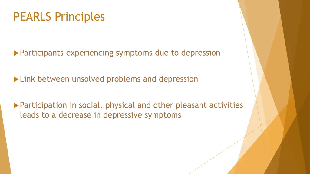 pearls principles