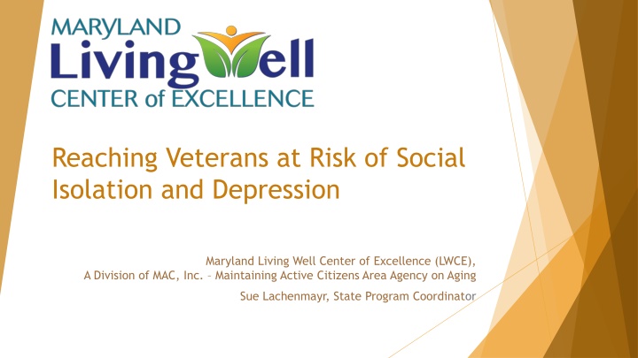 reaching veterans at risk of social isolation