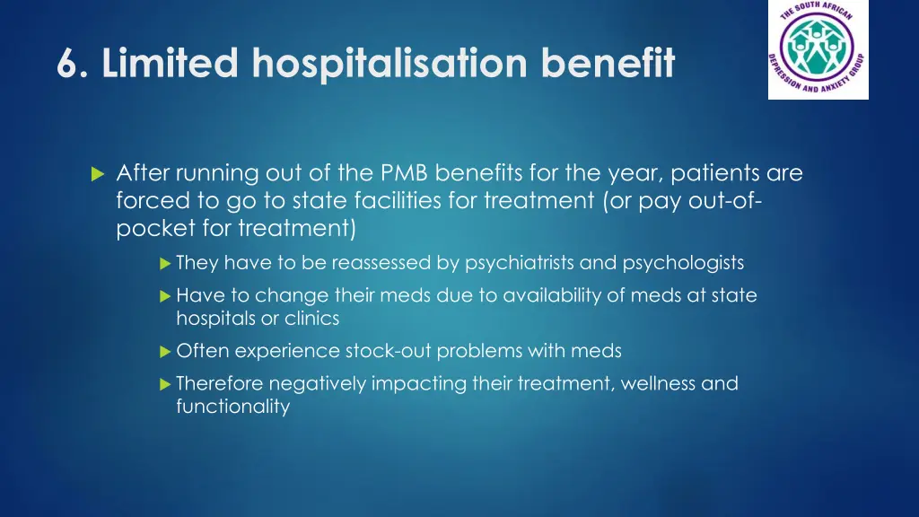6 limited hospitalisation benefit 1