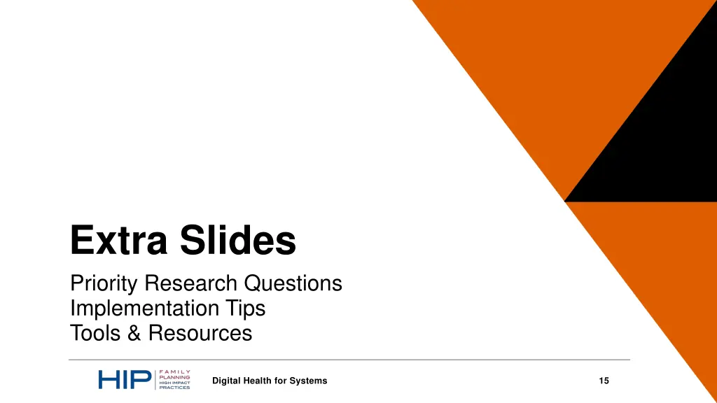 extra slides
