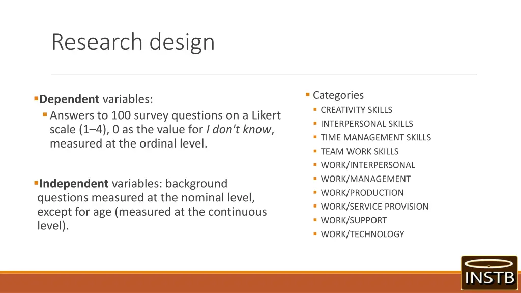 research design