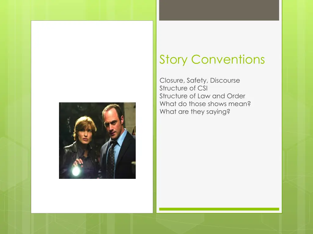 story conventions