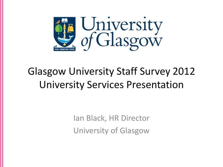 glasgow university staff survey 2012 university