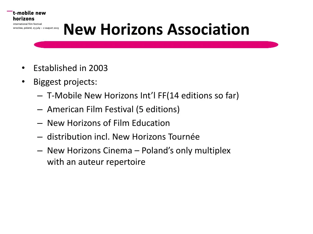new horizons association