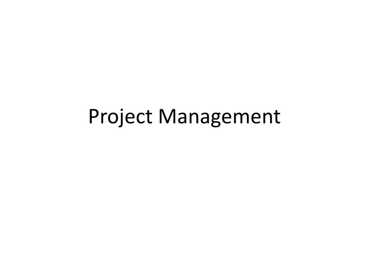 project management