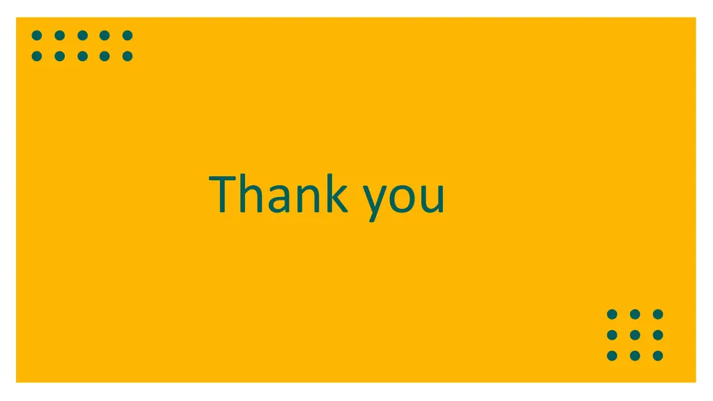 thank you