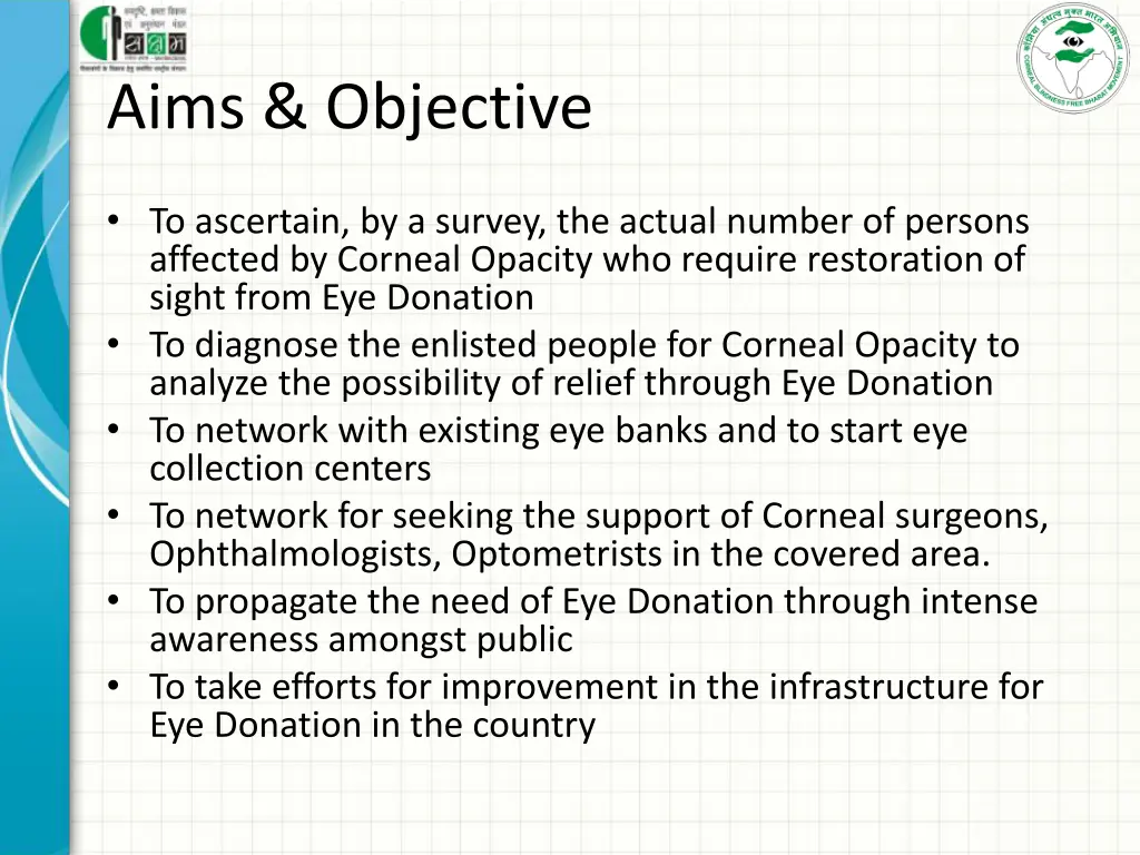 aims objective