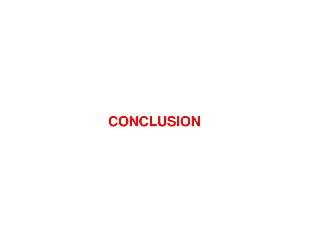 conclusion